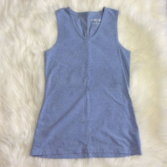 Ellen Tracy Blue Tunic/Tank - Picture 7 of 15
